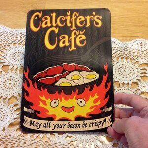 Fire Demon Wall Art, Calcifer's Cafe